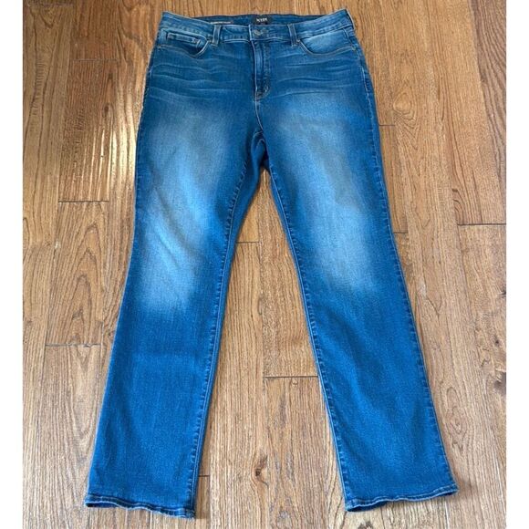 NYDJ Marilyn straight leg jeans size 14 - Picture 13 of 13